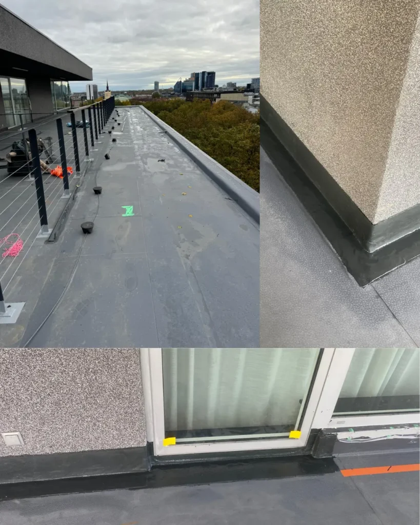 PVC ja vedelplastiga terrassi katmine Tallinnas kesklinnas