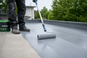 Restec Flexitec vedelkate – kaasaegne lahendus lamekatuse hüdroisolatsiooniks
